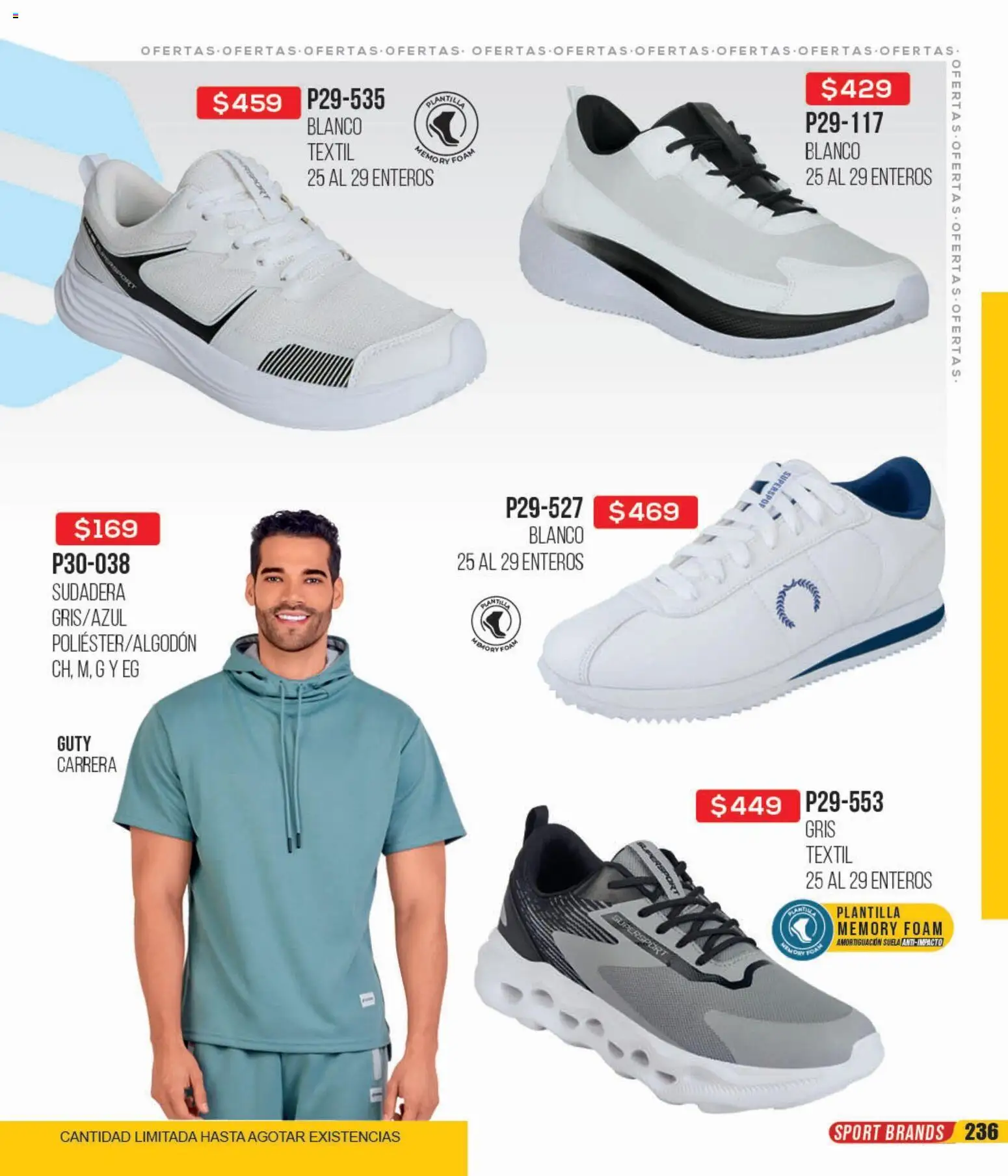 Nuevas ofertas de Cklass válidas en toda la República Mexicana desde el 12.01.2026. ¡Encuentra las mejores ofertas en Cklass catálogo Mega Ofertas Calzado! | Página: 237 | Productos: Sudadera