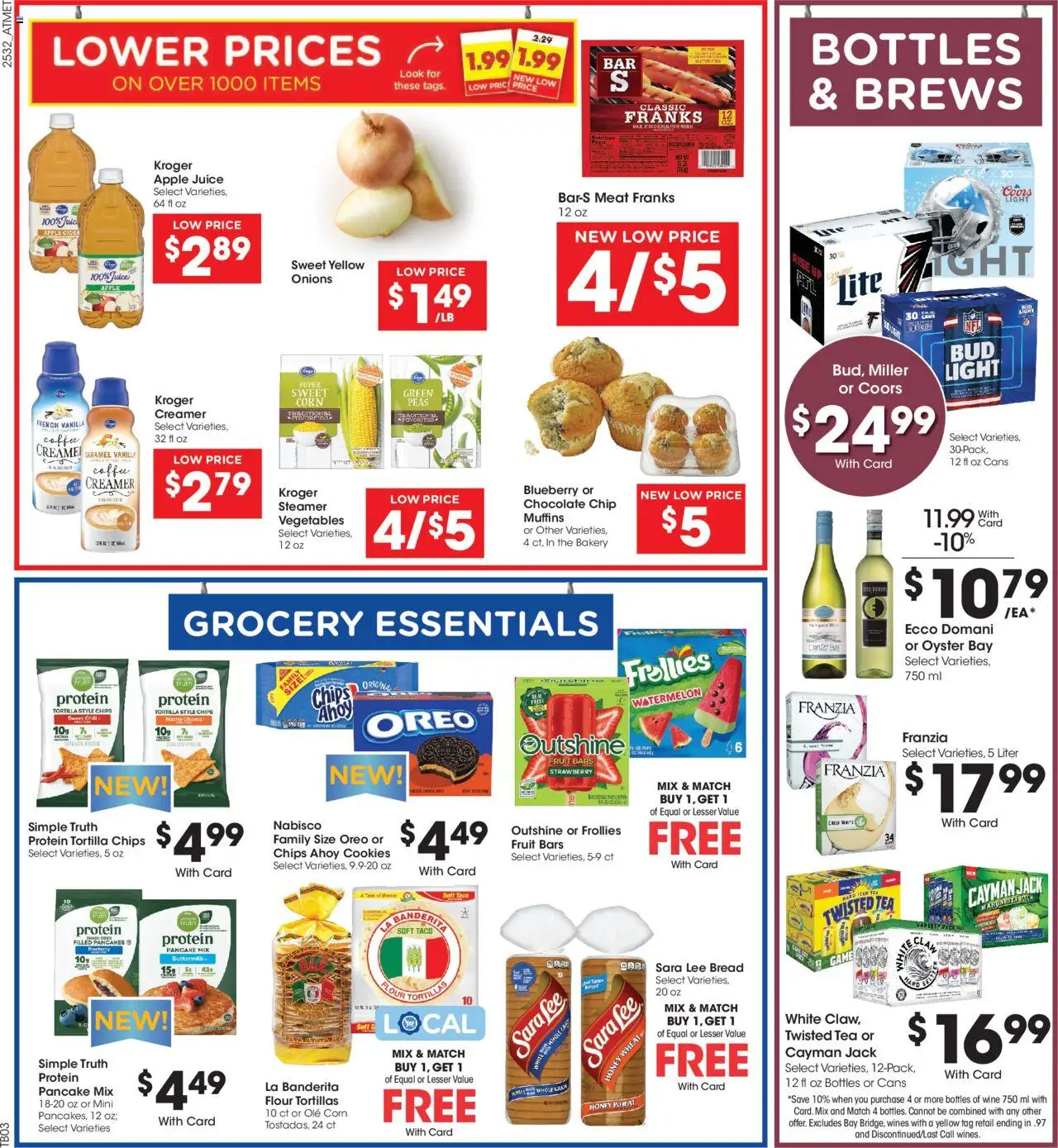 Kroger Weekly Ad - valid from 10.09.2025 | Page: 6 | Products: Corn, Coffee, Chocolate, Chips