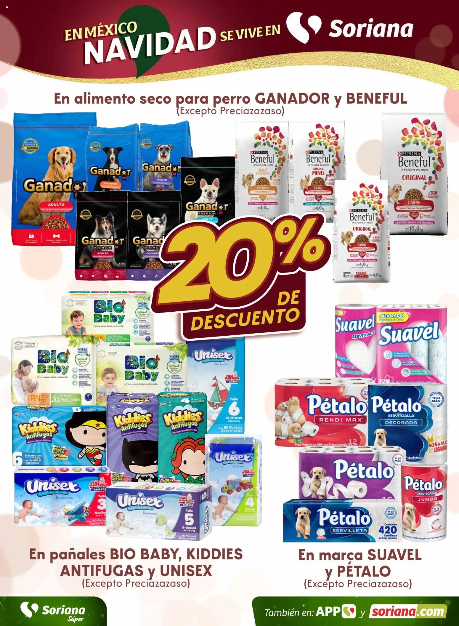 Nuevas ofertas de Soriana válidas en toda la República Mexicana desde el 21.11.2025. ¡Encuentra las mejores ofertas en Soriana - Fin de Semana Súper: Saltillo y Torreón! | Página: 2 | Productos: Pañales, Té