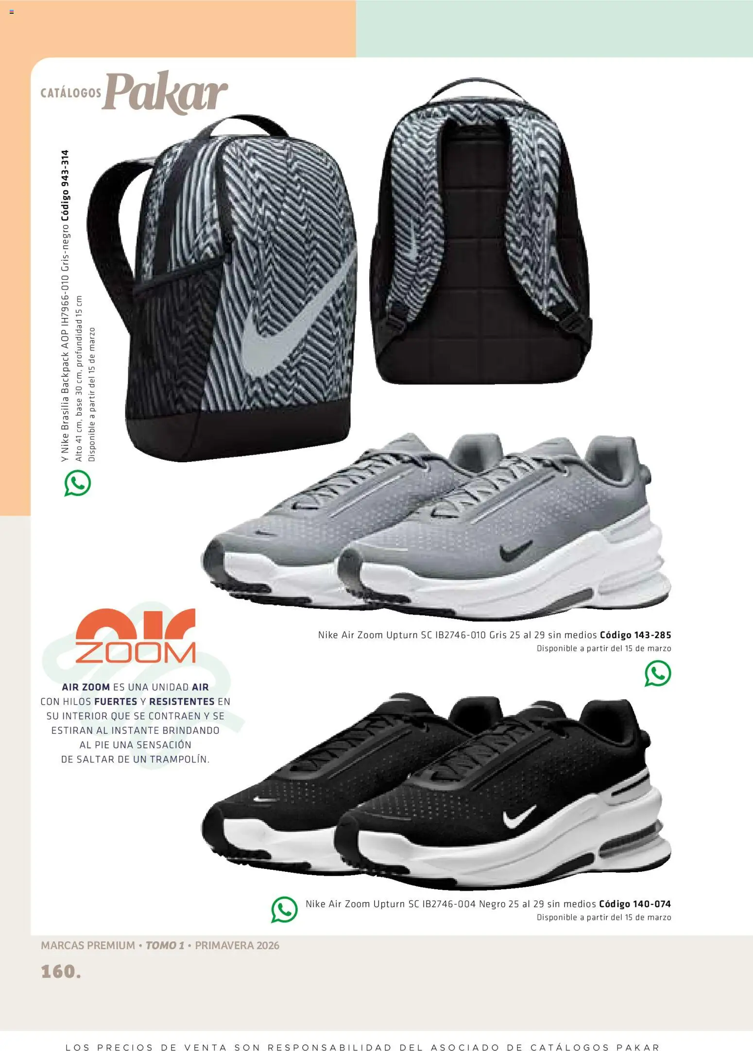 Nuevas ofertas de SC Pakar válidas en toda la República Mexicana desde el 27.02.2026. ¡Encuentra las mejores ofertas en SC Pakar catálogo Premium Men Tomo 1! | Página: 160