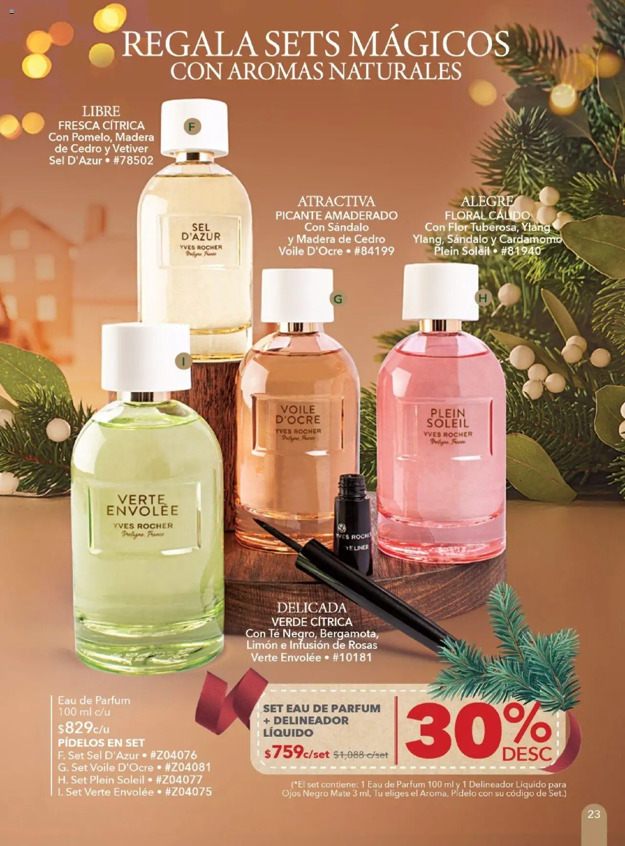Nuevas ofertas de Yves Rocher válidas en toda la República Mexicana desde el 28.10.2025. ¡Encuentra las mejores ofertas en Yves Rocher - Campaña 15 2025! | Página: 23 | Productos: Limón, Mate, Té, Delineador