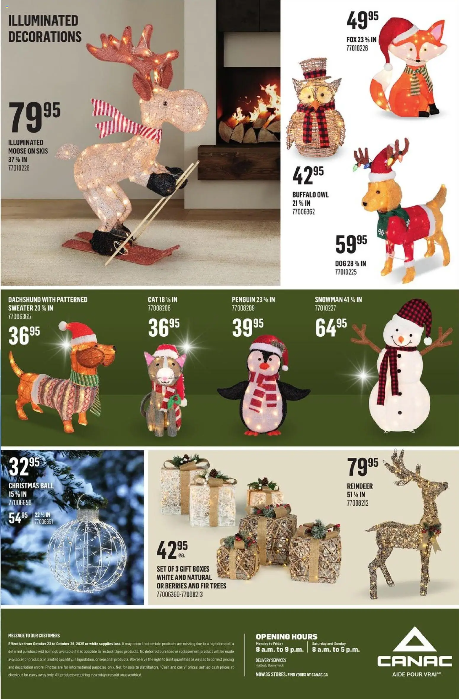 Canac flyer valid from 23.10.2025 | Page: 9 | Products: Sweater