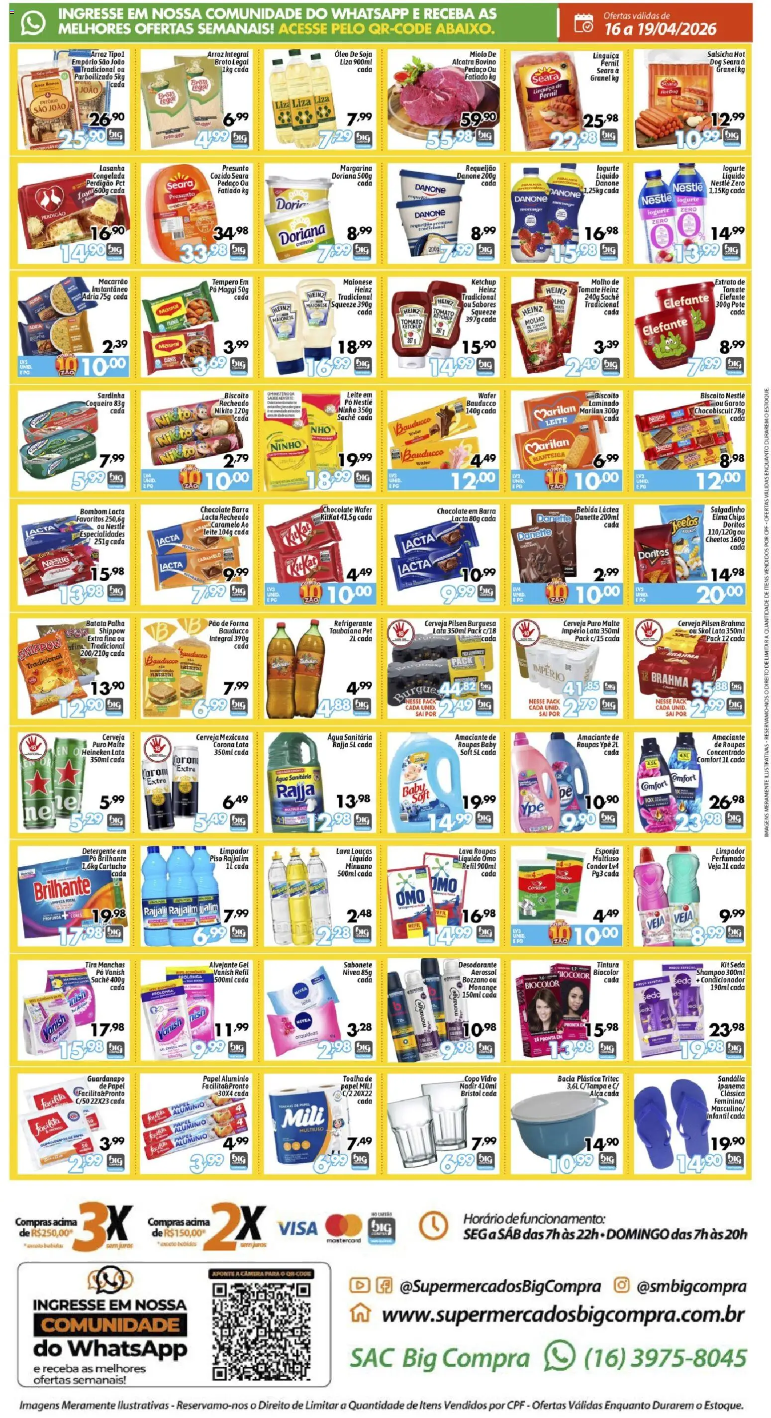 Big Compra Folheto - válido de 16.04.2026 | Página: 2 | Produtos: Pó, Manteiga, Batata, Bombom