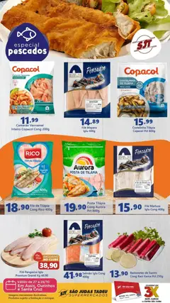 São Judas Tadeu - Ofertas Especial Pescados - Pré-Visualização do folheto da loja São Judas Tadeu, válido de 27.10.2025