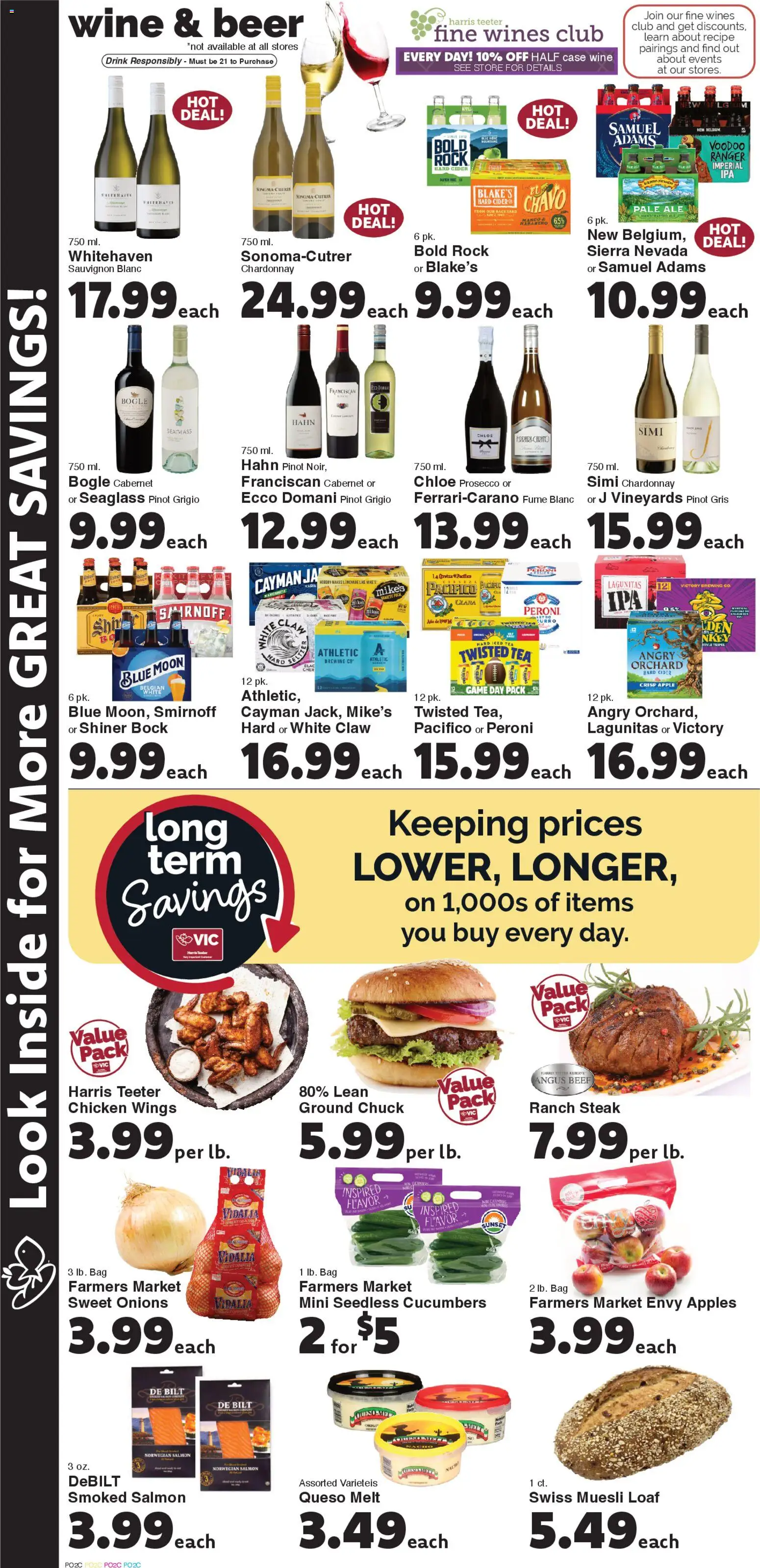 Harris Teeter Weekly Ad - SC - valid from 03.12.2025 | Page: 11 | Products: Cider, Tea, Beef, Case