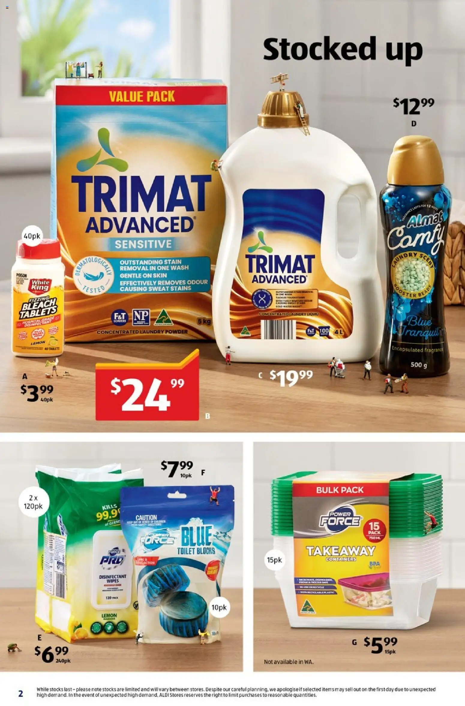 Aldi catalogue - valid from 11.02.2026 | Page: 2 | Products: Fragrance, Powder, Lemon, Laundry