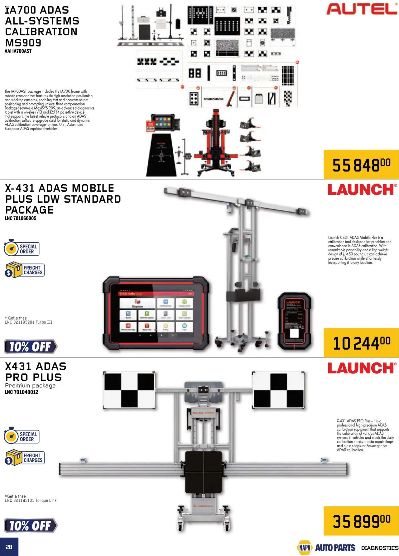 NAPA Auto Parts flyer valid from 01.10.2025 | Page: 28