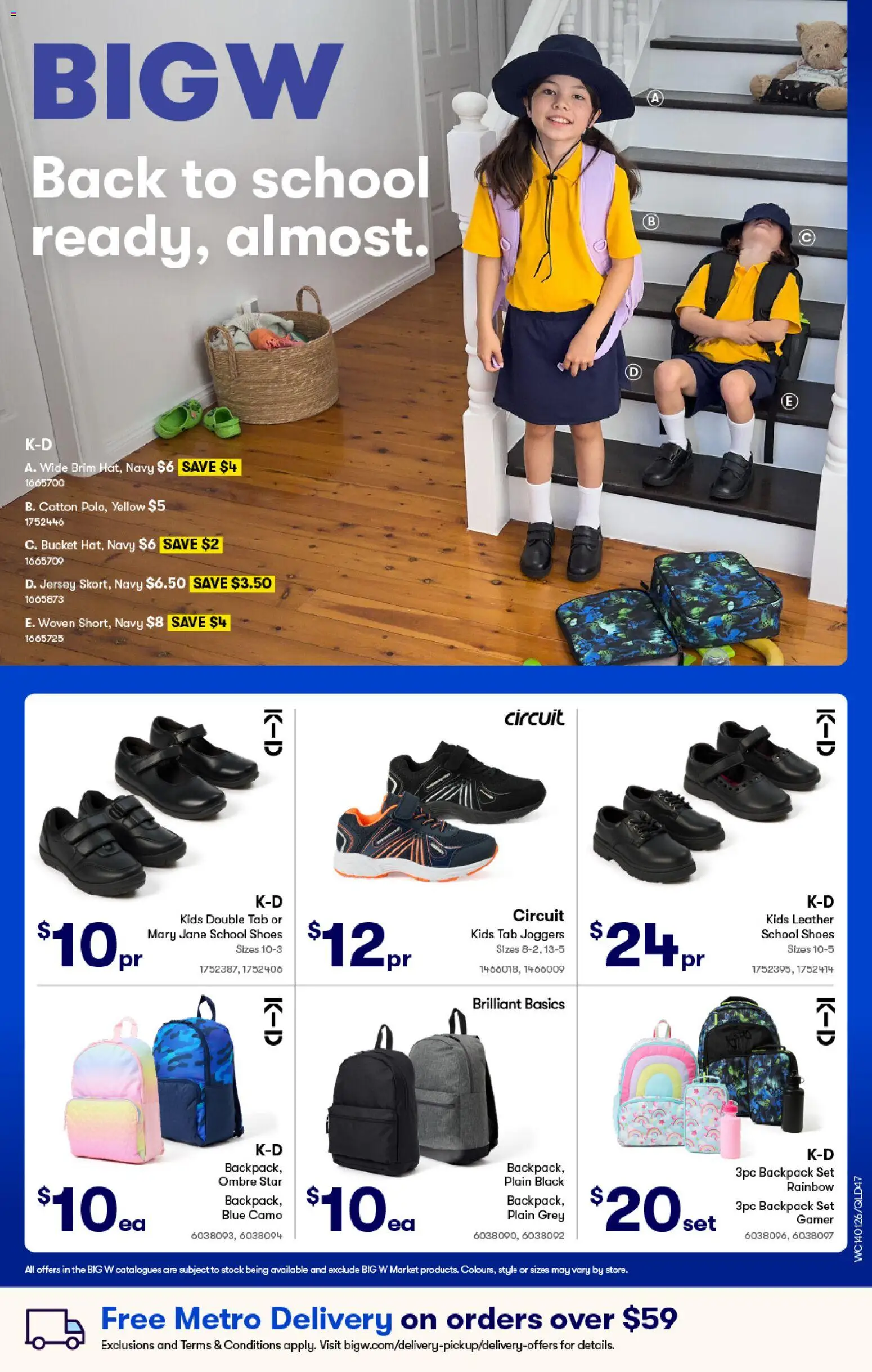 Woolworths catalogue - valid from 14.01.2026 | Page: 47 | Products: Bucket, Jersey, Backpack