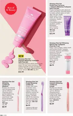 Preview of Avon weekly ads valid from 03.12.2025 | Page: 140 | Products: Toothpaste, Toothbrush, Salt