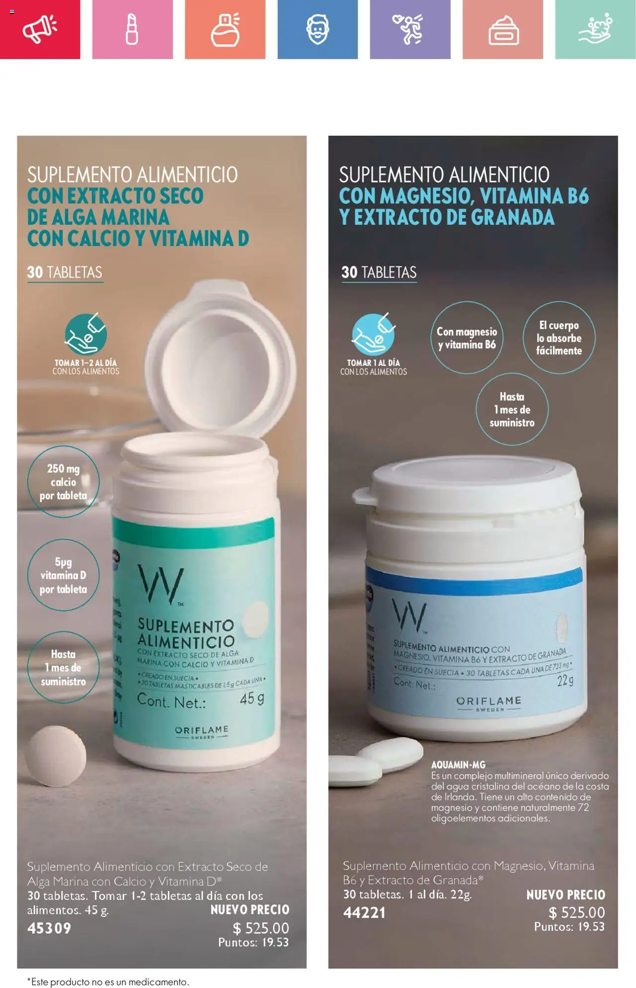 Nuevas ofertas de Oriflame válidas en toda la República Mexicana desde el 02.08.2025. ¡Encuentra las mejores ofertas en Oriflame - Campaña 11 2025! | Página: 34 | Productos: Agua, Tableta