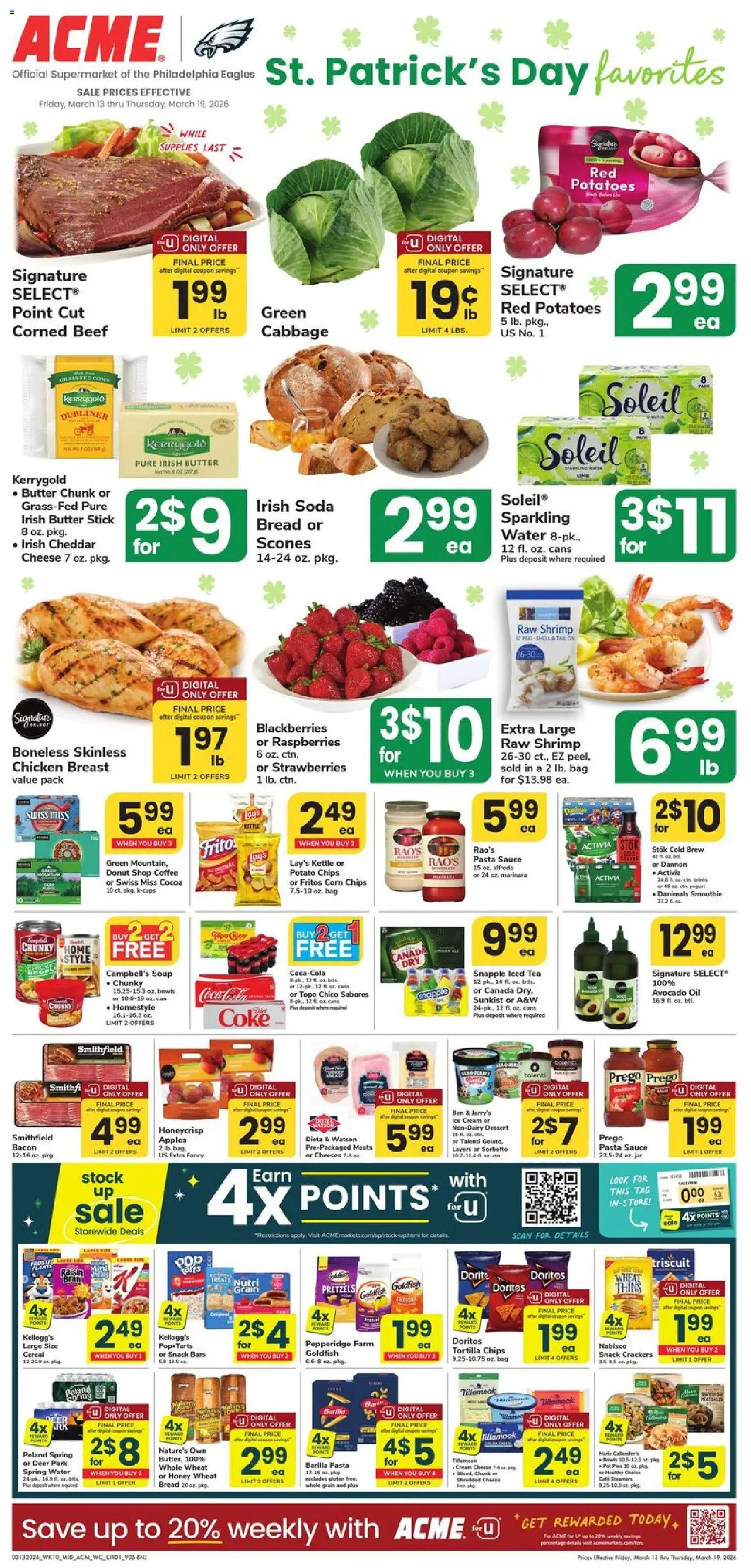 Acme Weekly Ad - NJ - valid from 13.03.2026 | Page: 1 | Products: Oil, Bread, Cream, Avocado