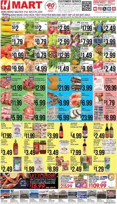 Preview of Hmart weekly ads valid from 26.11.2025