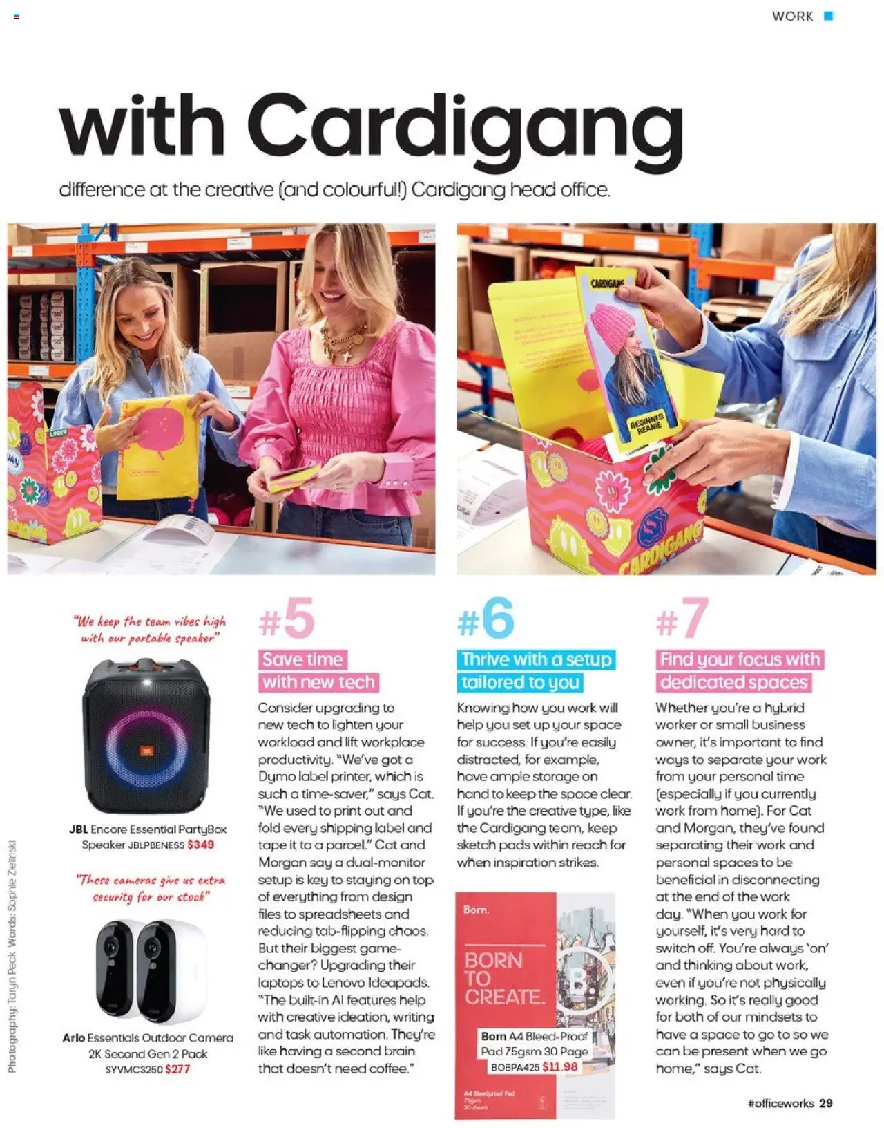 Officeworks catalogue - valid from 13.08.2025 | Page: 30 | Products: Camera, Game, Speaker, Portable