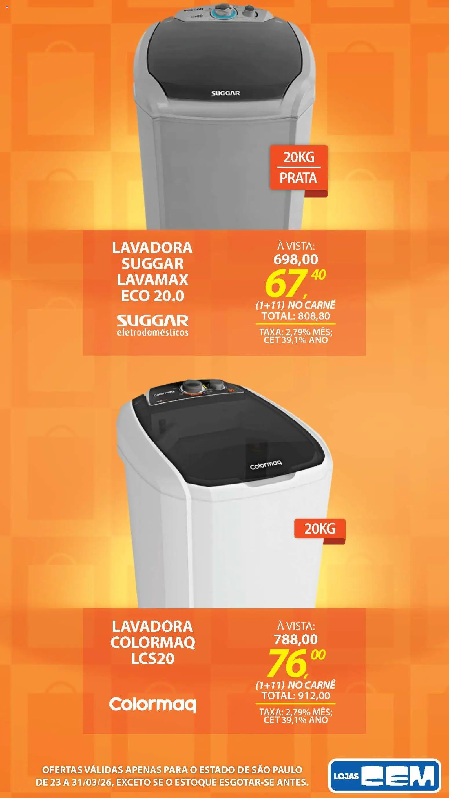 Lojas Cem Folheto - válido de 23.03.2026 | Página: 26