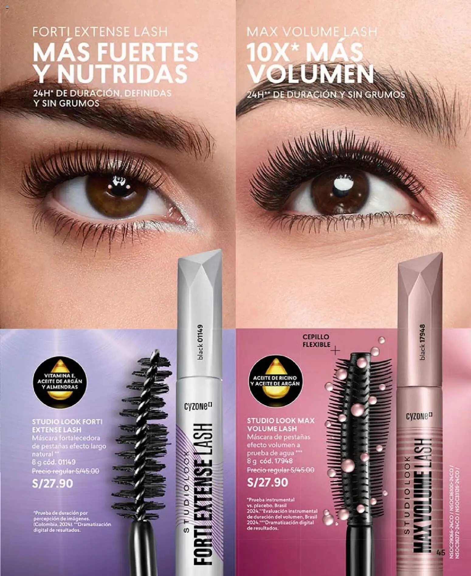 Catálogo CyZone válido desde 17.01.2026 | Página: 45 | Productos: Máscara, Aceite, Almendras