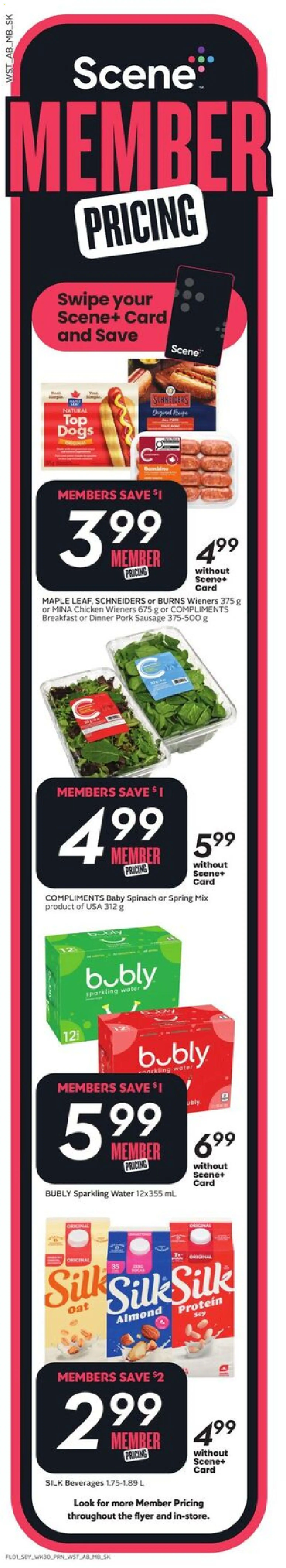 Safeway flyer valid from 20.11.2025 | Page: 2 | Products: Chicken, Pork