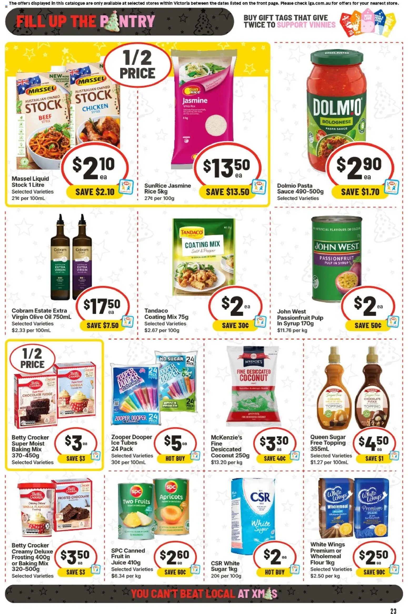 IGA catalogue - valid from 17.12.2025 | Page: 23 | Products: Olive oil, Salt, Sustainable, Pepper