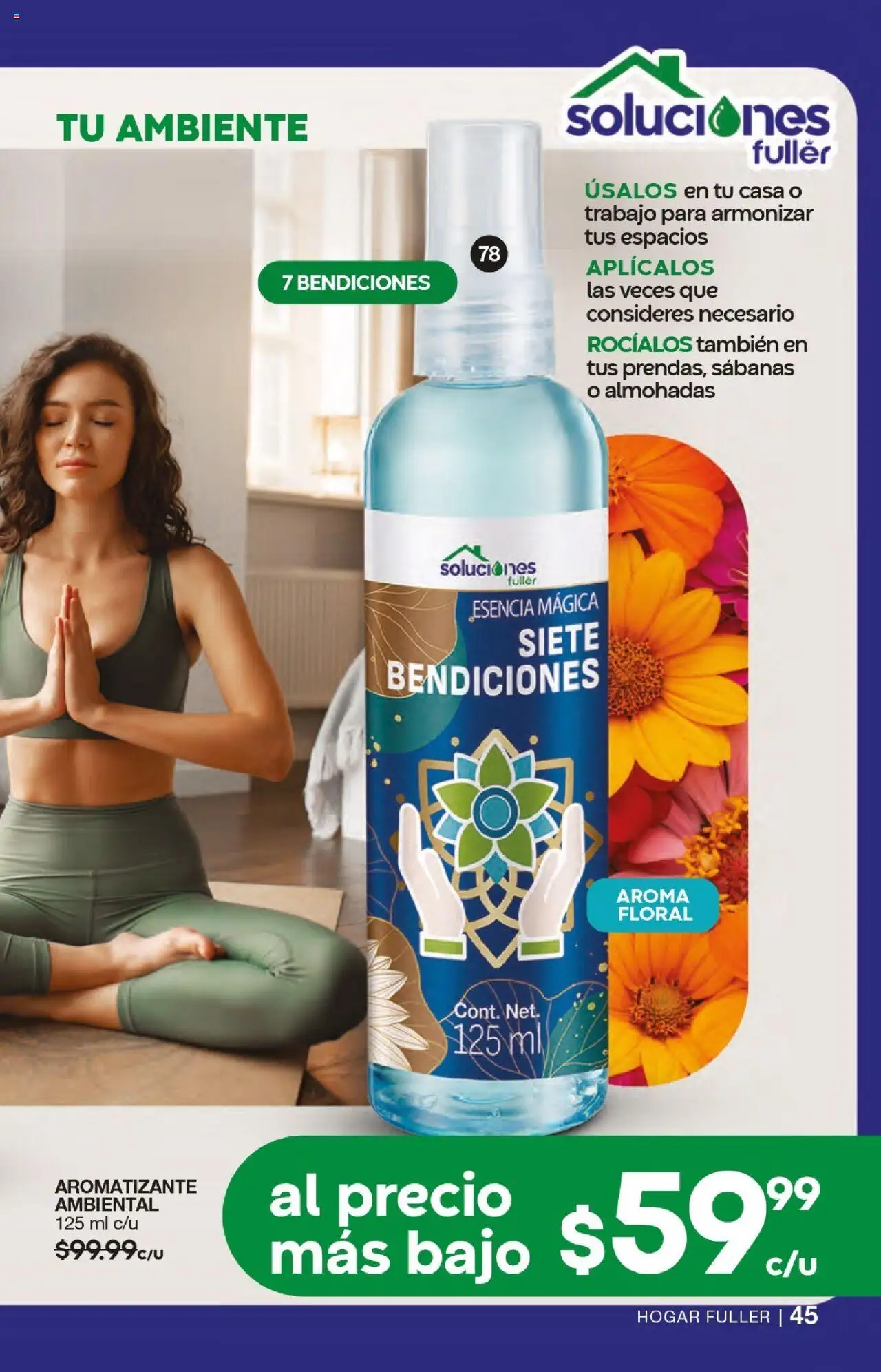 Nuevas ofertas de Fuller válidas en toda la República Mexicana desde el 17.09.2025. ¡Encuentra las mejores ofertas en Fuller - Campaña 12 2025! | Página: 45 | Productos: Sabanas