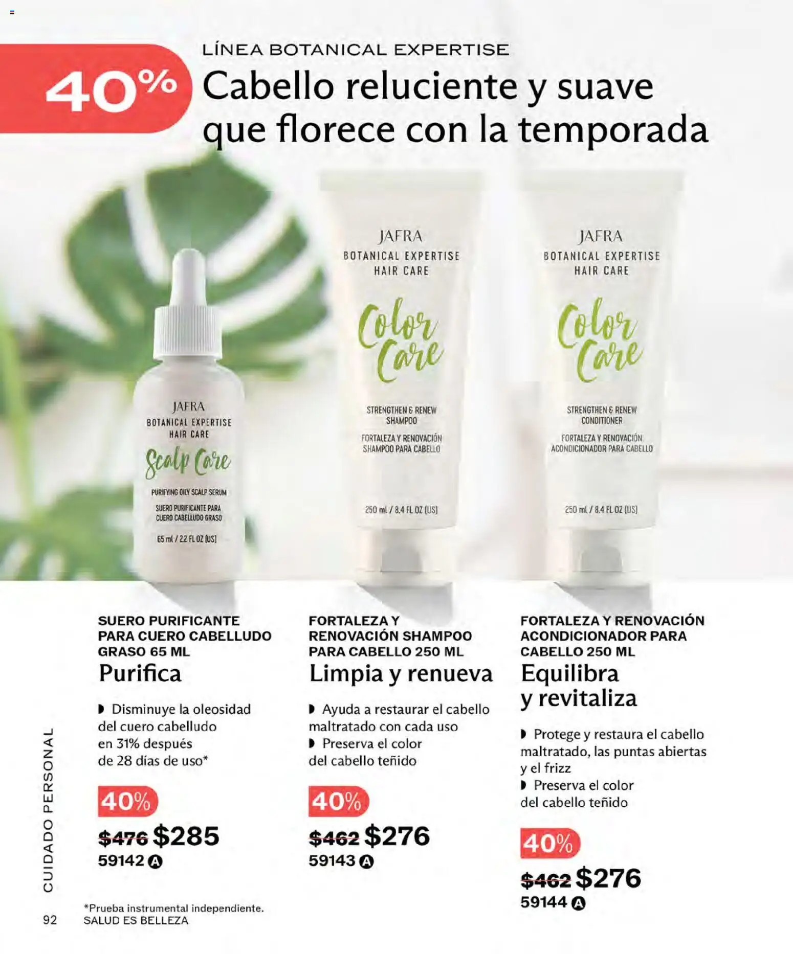 Nuevas ofertas de JAFRA válidas en toda la República Mexicana desde el 01.03.2026. ¡Encuentra las mejores ofertas en JAFRA catálogo! | Página: 92