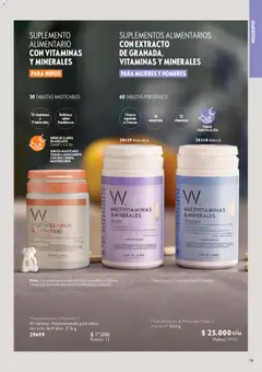 Oriflame catálogo válido desde el 07.03.2026 | Página: 87 | Productos: Tableta, Frasco, Vitaminas