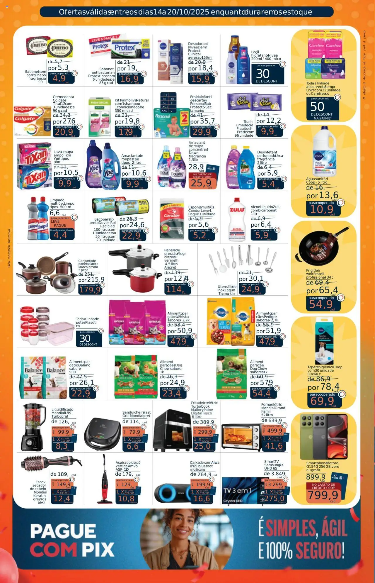 Coop Folheto - válido de 14.10.2025 | Página: 4 | Produtos: Secador, Grill, Fragrância, Tv