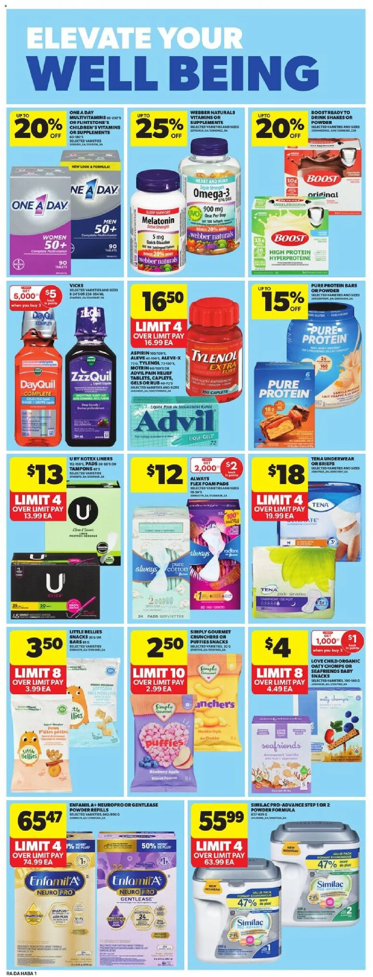 Atlantic Superstore flyer valid from 23.10.2025 | Page: 18 | Products: Powder, Underwear, Briefs