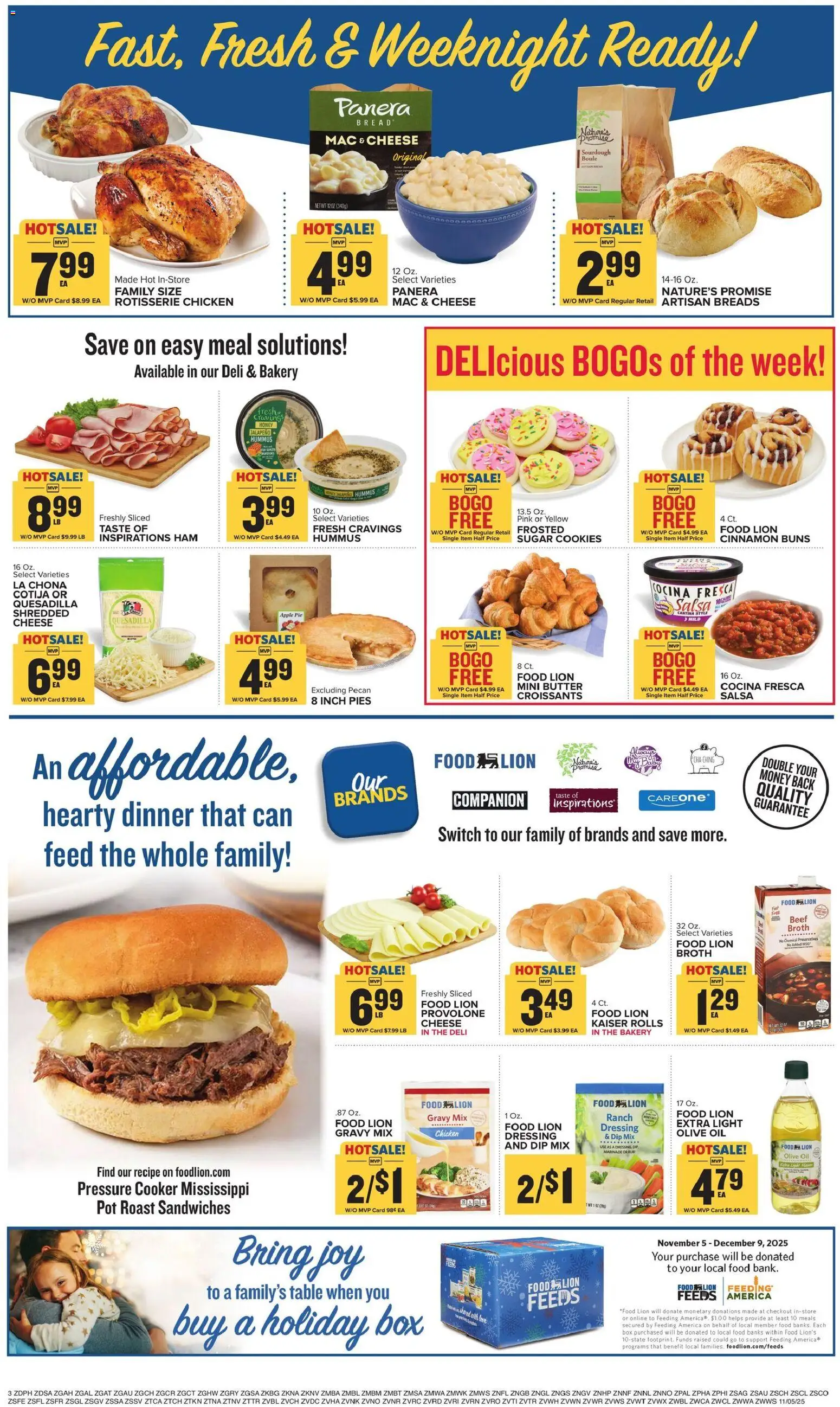 Food Lion Weekly Ad - valid from 05.11.2025 | Page: 5 | Products: Bakery, Cooker, Cookies, Apple Pie
