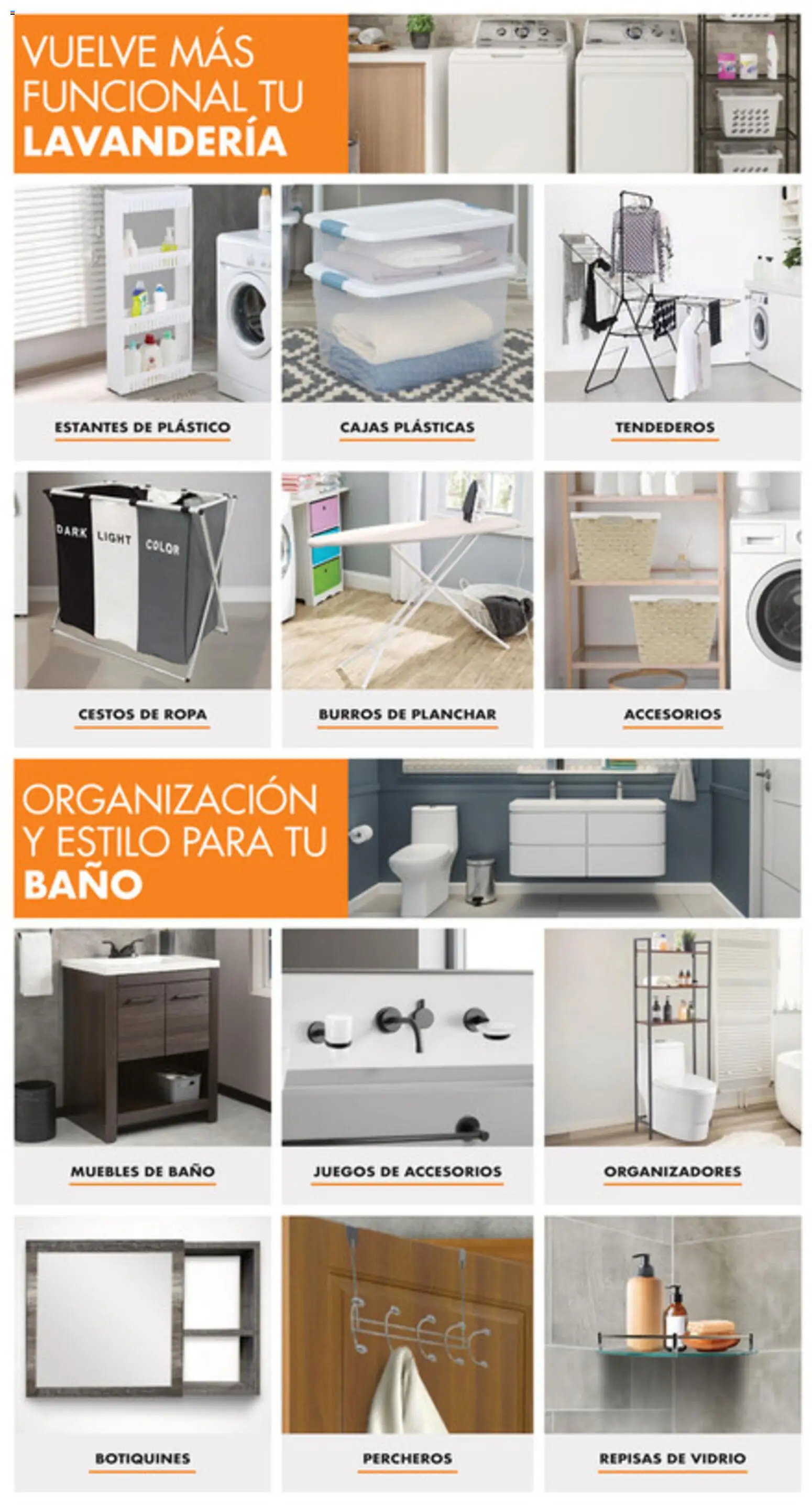 Nuevas ofertas de Home Depot válidas en toda la República Mexicana desde el 12.02.2026. ¡Encuentra las mejores ofertas en Home Depot catálogo! | Página: 12 | Productos: Ropa, Estantes, Baño