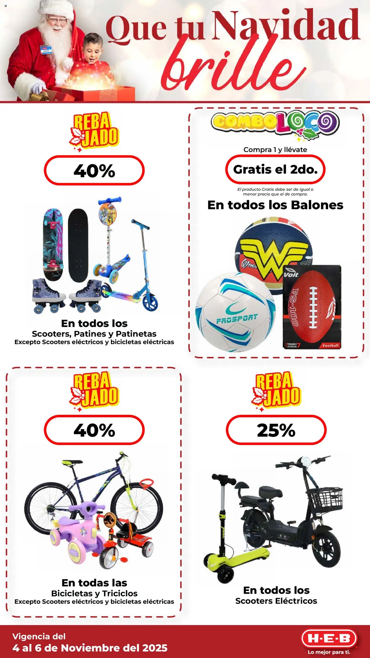 Nuevas ofertas de H-E-B válidas en toda la República Mexicana desde el 04.11.2025. ¡Encuentra las mejores ofertas en H-E-B folleto! | Página: 2