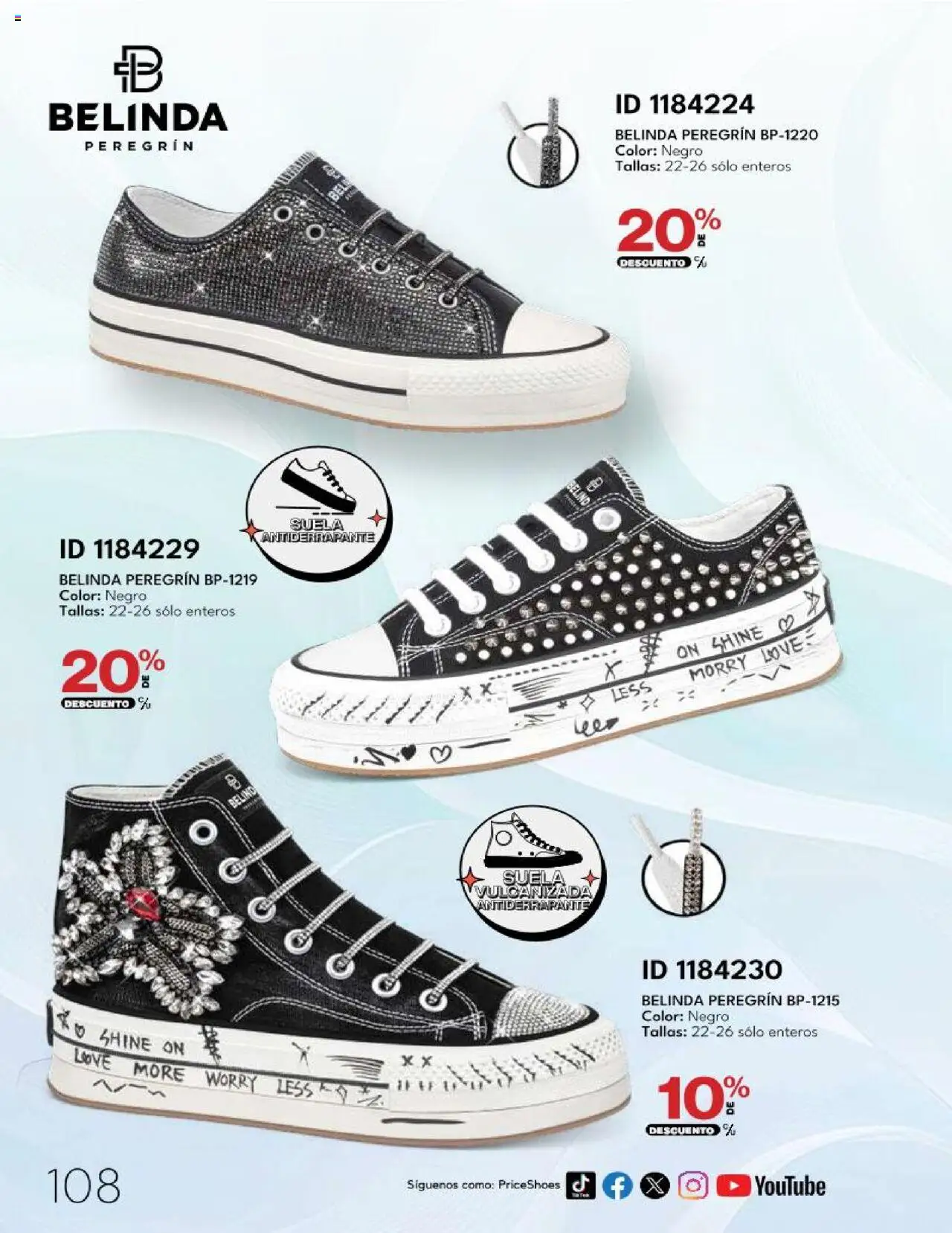 Nuevas ofertas de Price Shoes válidas en toda la República Mexicana desde el 14.10.2025. ¡Encuentra las mejores ofertas en Price Shoes - Catálogo - 10 Pagos sin Intereses! | Página: 108