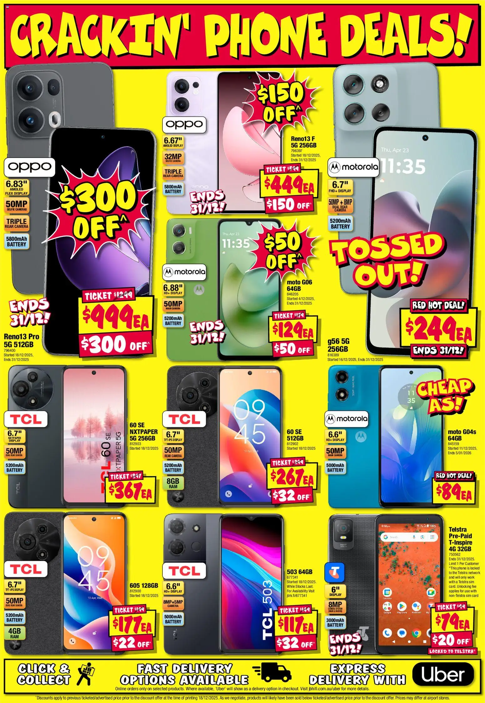 JB Hi-Fi catalogue - valid from 26.12.2025 | Page: 5 | Products: Battery, Phone, Camera