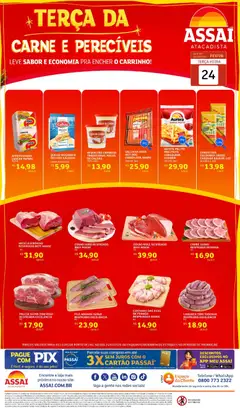 Encarte Assaí Atacadista - RO - Pré-Visualização do folheto da loja Assaí Atacadista, válido de 24.02.2026