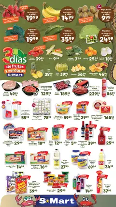 Vista previa de S-Mart folleto, nuevo folleto de la tienda, válido en México a partir del 10.03.2026