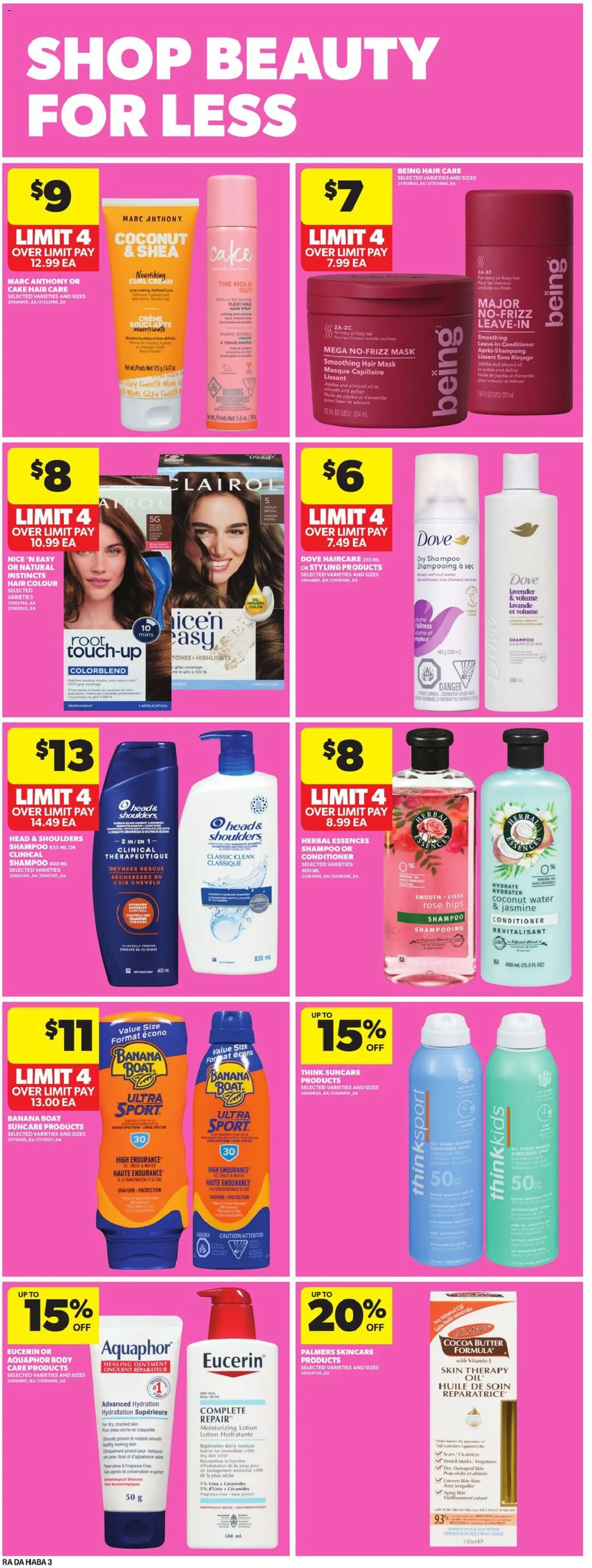Atlantic Superstore flyer valid from 30.04.2026 | Page: 24 | Products: Fragrance, Shampoo, Mask, Shoes