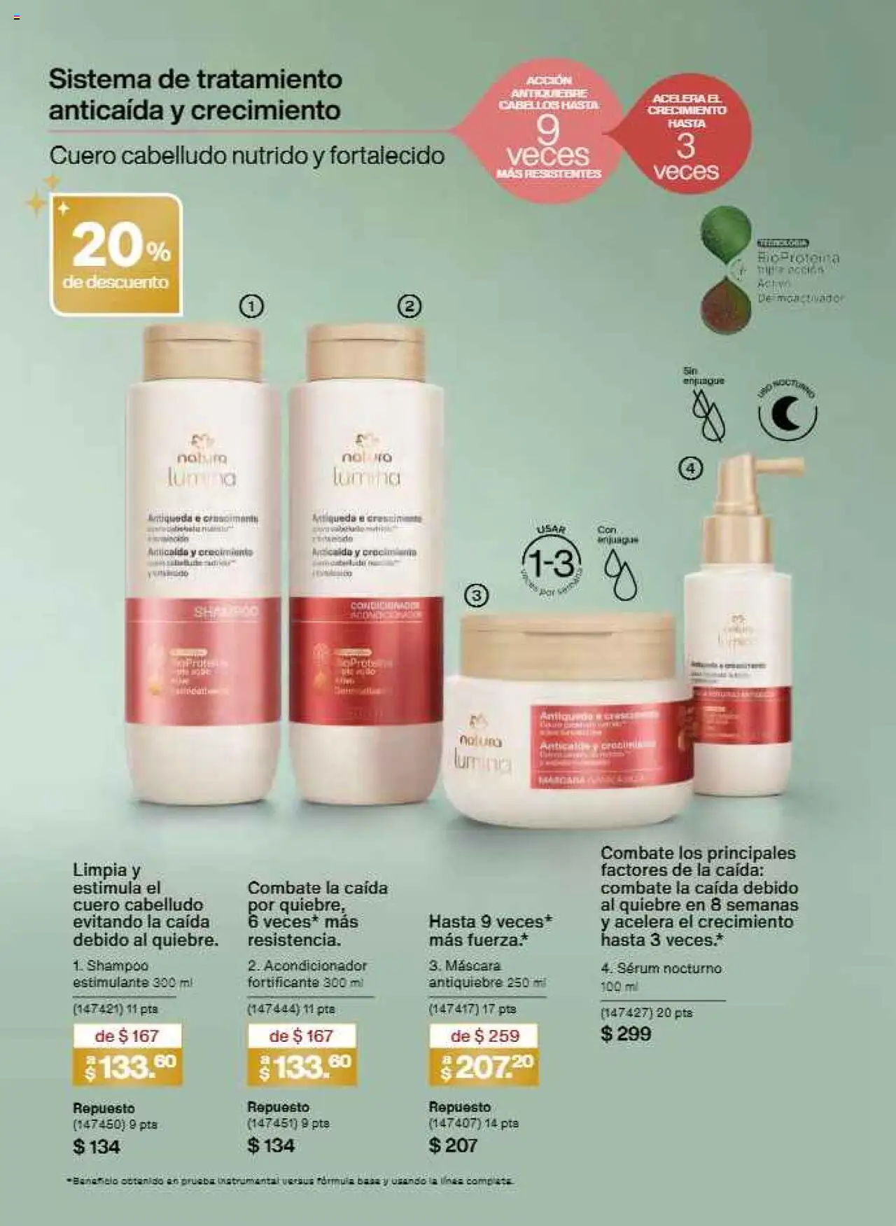 Nuevas ofertas de Natura válidas en toda la República Mexicana desde el 22.11.2025. ¡Encuentra las mejores ofertas en Natura campaña 17 2025! | Página: 159 | Productos: Serum, Máscara, Acondicionador