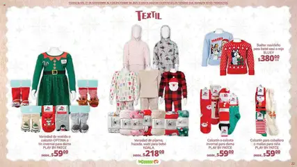 Vista previa de La Comer folleto Felices Fiestas, nuevo folleto de la tienda, válido en México a partir del 21.11.2025 | Página: 22 | Productos: Suéter, Vestido, Mallas