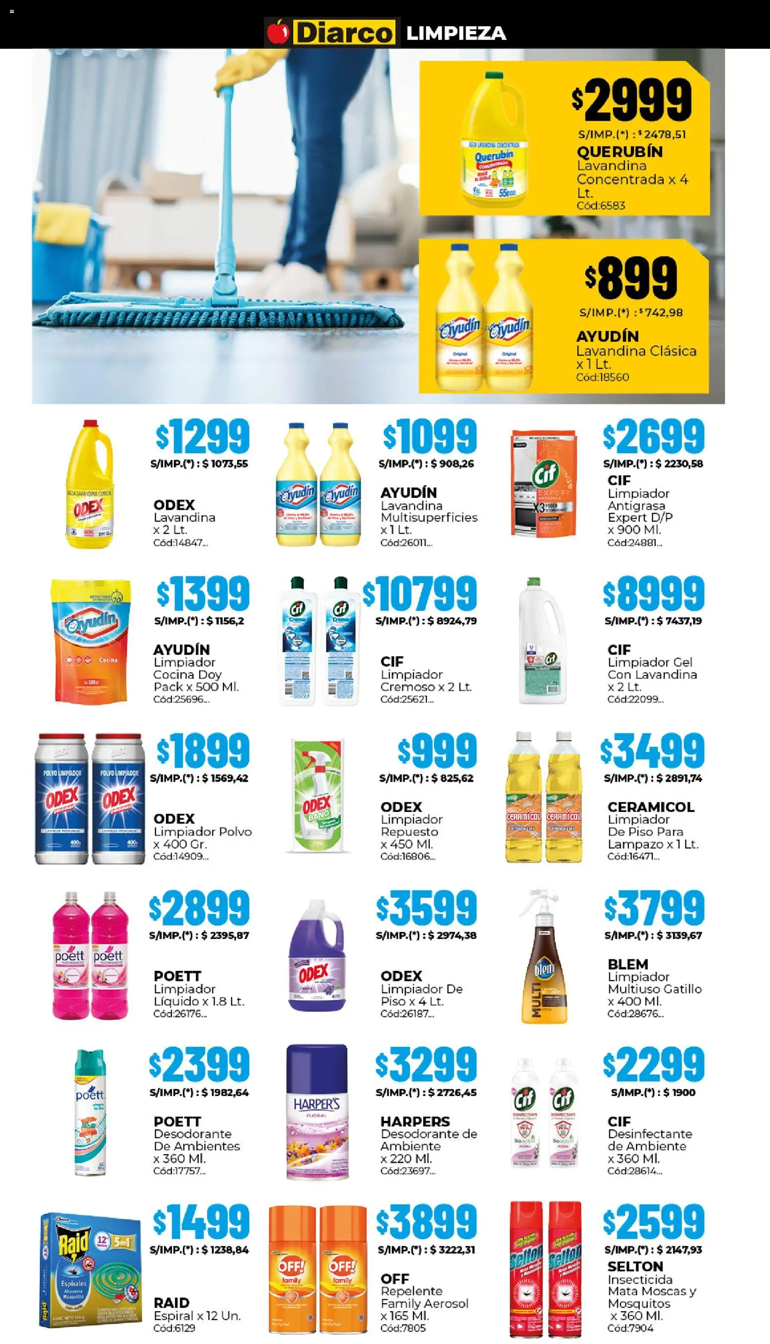 Diarco ofertas │ válido desde el 02.03.2026 | Página: 18 | Productos: Mata moscas, Antigrasa, Cocina, Polvo