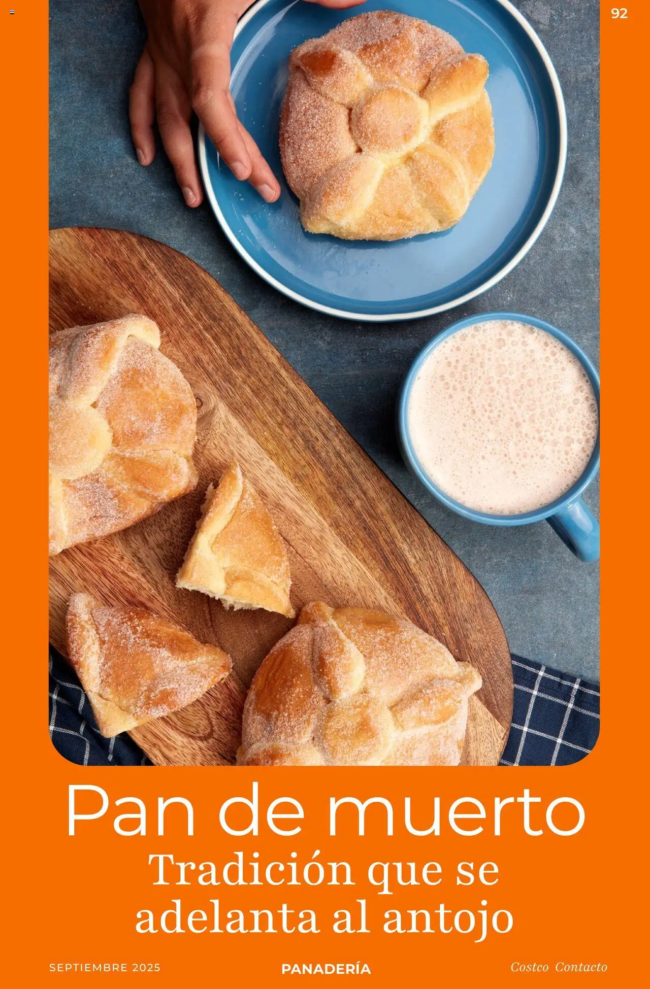 Nuevas ofertas de Costco válidas en toda la República Mexicana desde el 10.09.2025. ¡Encuentra las mejores ofertas en Costco - Catálogo Septiembre! | Página: 92 | Productos: Pan, Panadería