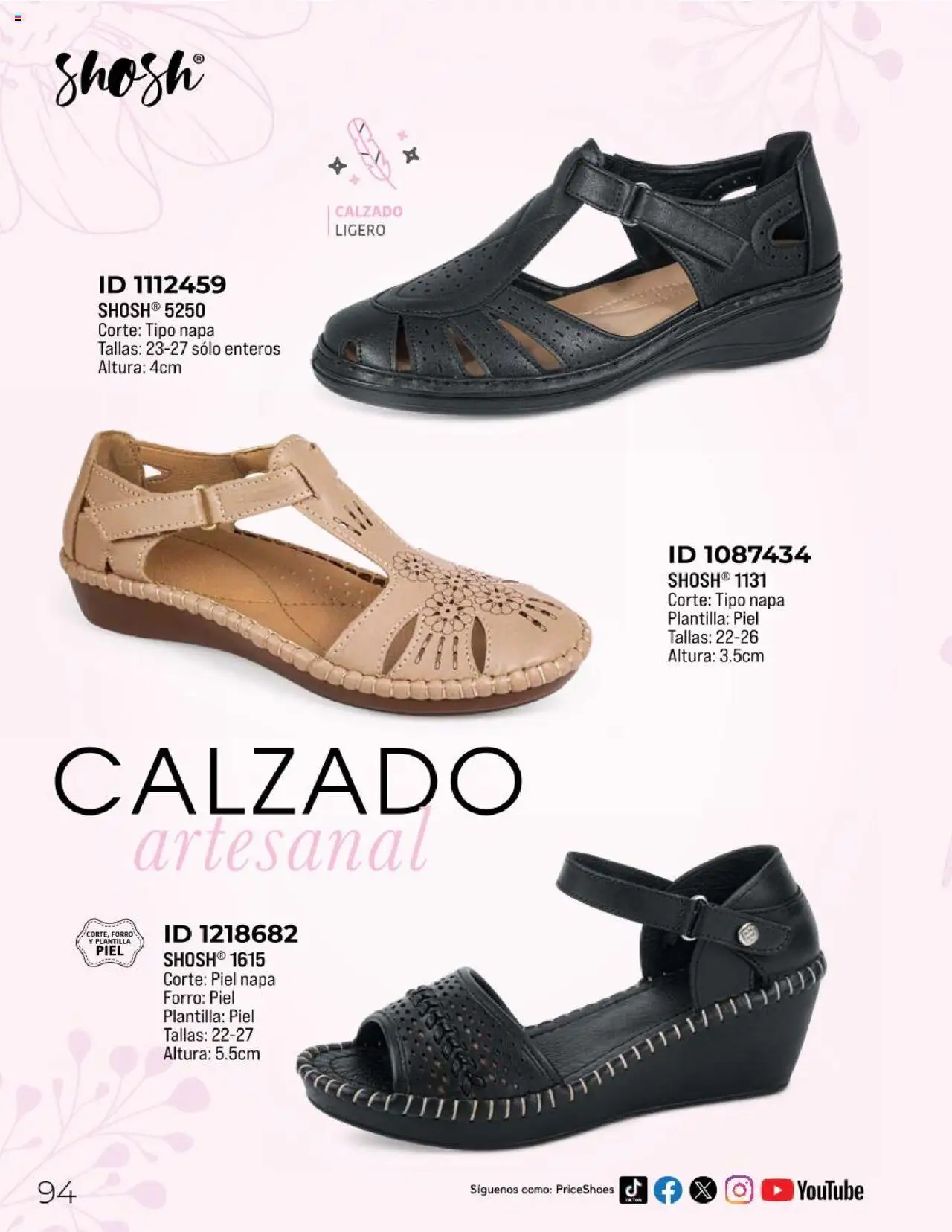 Nuevas ofertas de Price Shoes válidas en toda la República Mexicana desde el 10.02.2025. ¡Encuentra las mejores ofertas en Price Shoes catálogo Confort! | Página: 94