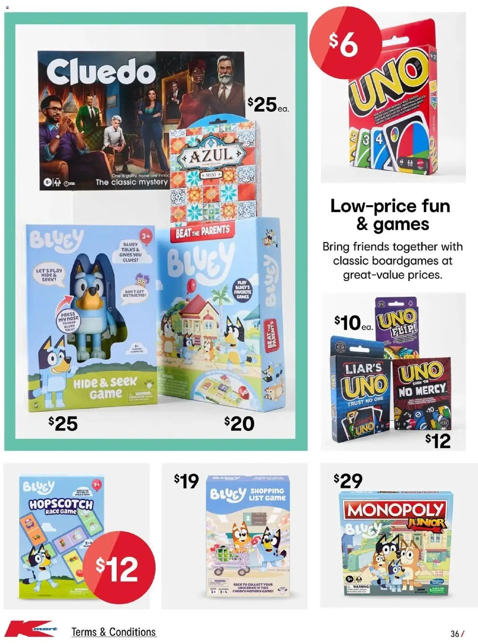 Kmart catalogue - valid from 01.04.2026 | Page: 36 | Products: Game, Press