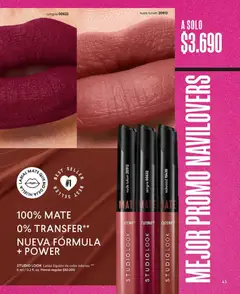 Catálogo CyZone Campaña 18 válido desde el 01.12.2025 | Página: 43 | Productos: Mate, Labial