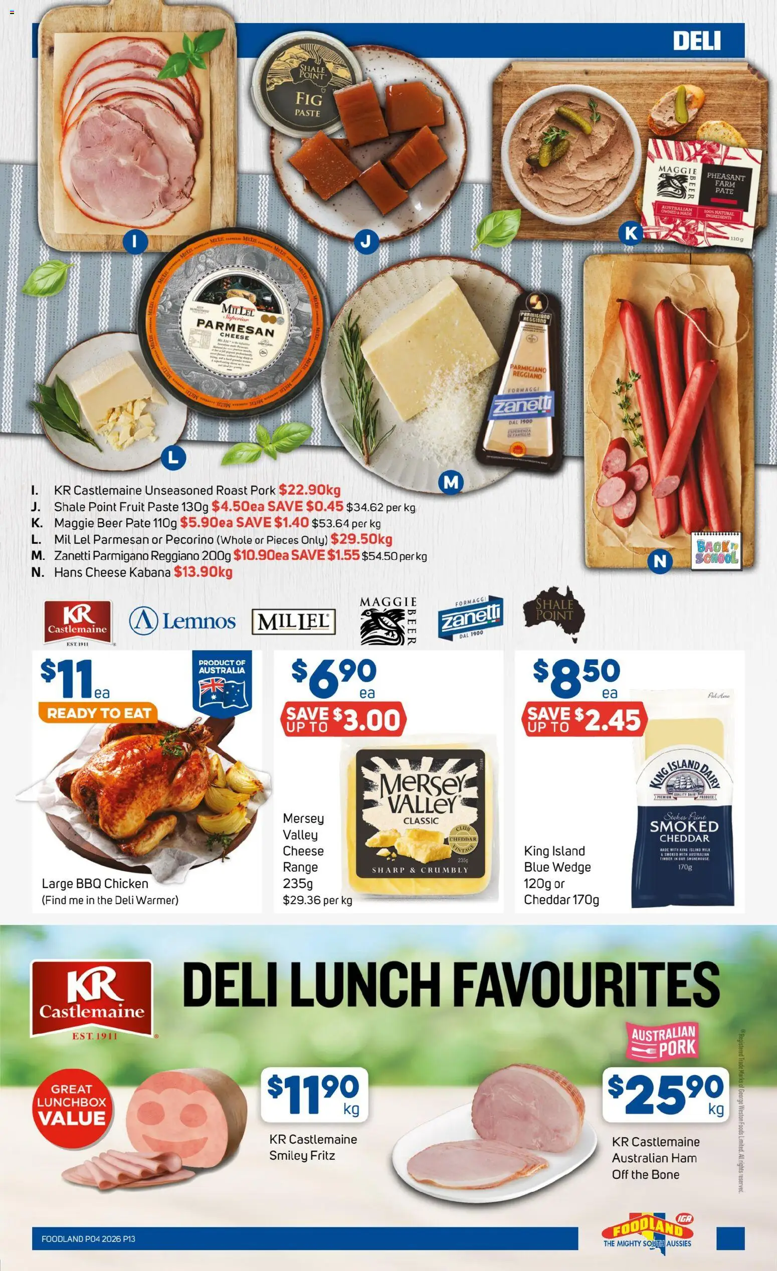 Foodland catalogue - valid from 21.01.2026 | Page: 13 | Products: Ham, Beer, Chicken, Pork