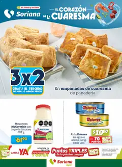 Vista previa de Soriana - Fin de Semana Súper: Chih, Delicias, Dur y Coah (excepto Saltillo), nuevo folleto de la tienda, válido en México a partir del 26.02.2026
