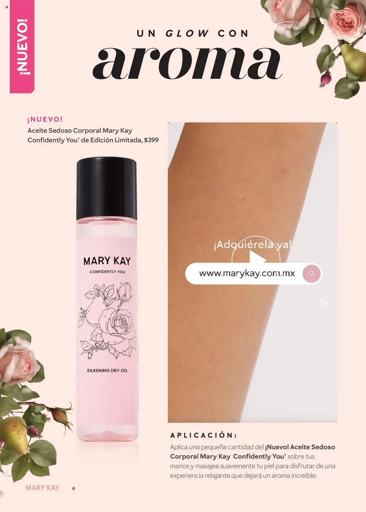 Nuevas ofertas de Mary Kay válidas en toda la República Mexicana desde el 01.09.2025. ¡Encuentra las mejores ofertas en Mary Kay catálogo! | Página: 6 | Productos: Aceite, Body, Sobre