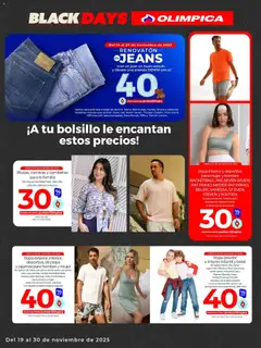 Olímpica - Black Friday -  Vista previa de la revista de la tienda Olímpica valido desde el 19.11.2025 | Página: 31 | Productos: Jean, Ropa, Ropa interior