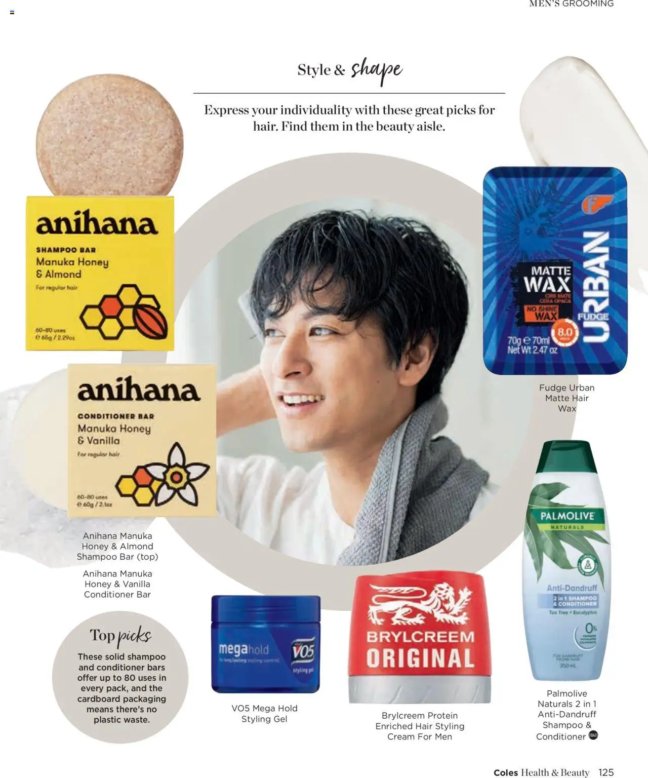 Coles catalogue - valid from 07.10.2024 | Page: 125 | Products: Shampoo, Conditioner, Hair conditioner, Honey