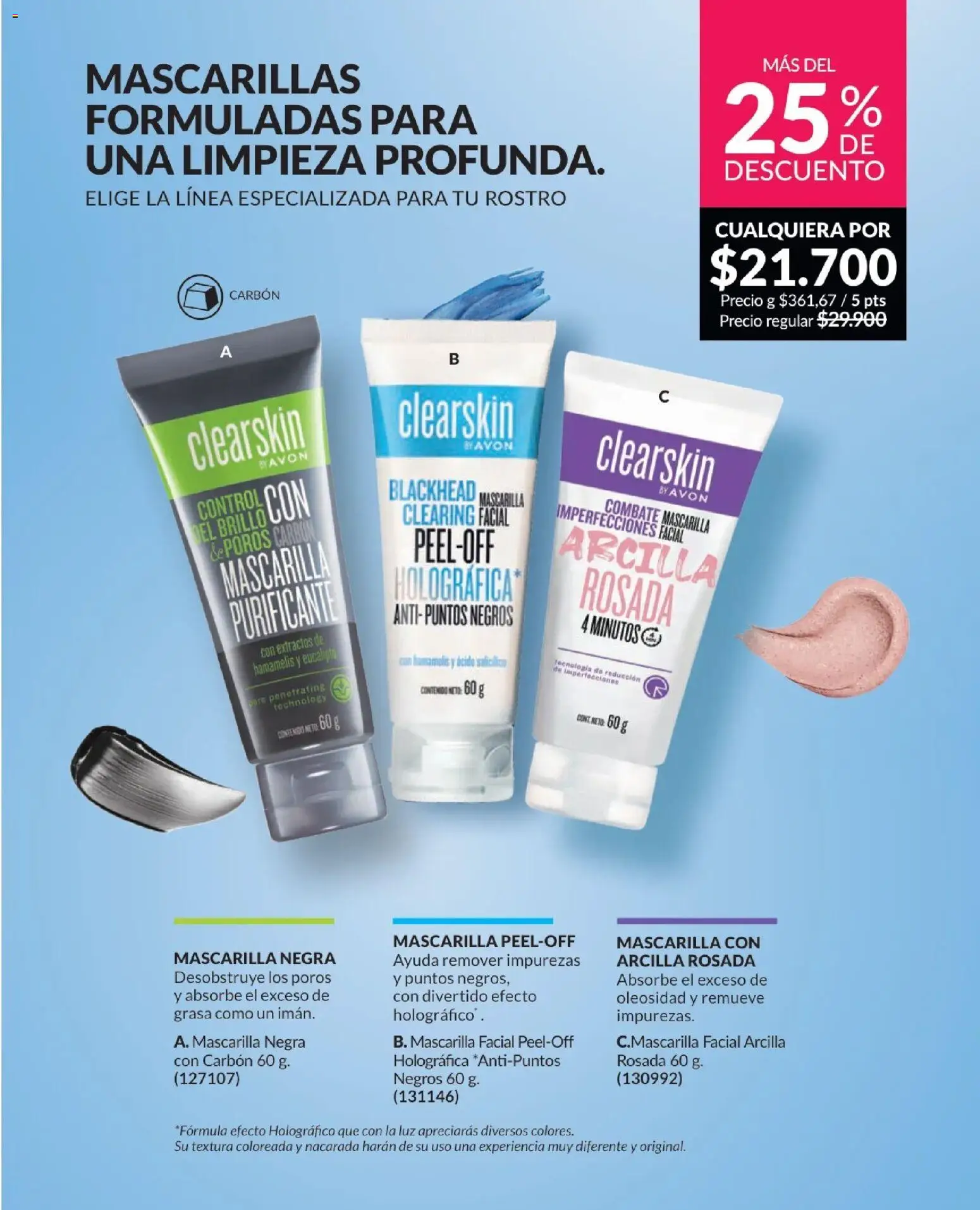 Avon revista - valida desde el 01.12.2025 | Página: 116 | Productos: Brillo, Mascarilla