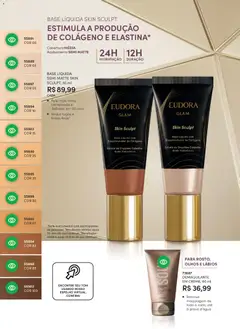 Eudora - Revista 04/2026 - Pré-Visualização do folheto da loja Eudora, válido de 19.02.2026 | Página: 46 | Produtos: Colágeno, Maquiagem, Espelho, Demaquilante