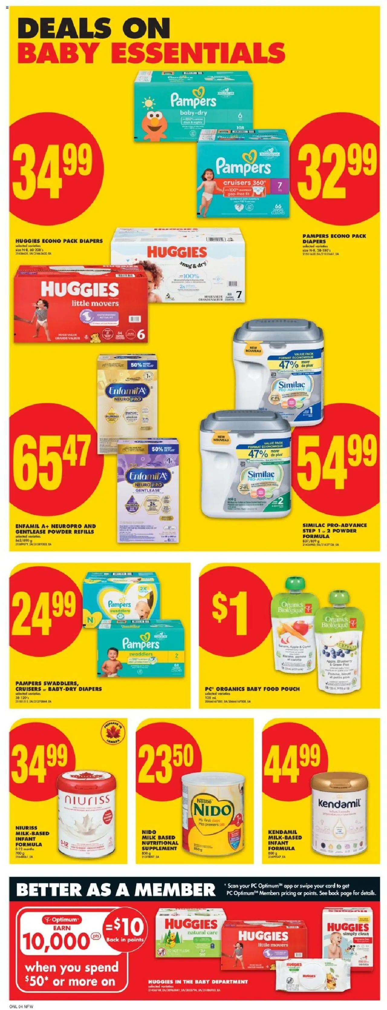 No Frills flyer valid from 16.10.2025 | Page: 9 | Products: PC, Powder, Milk