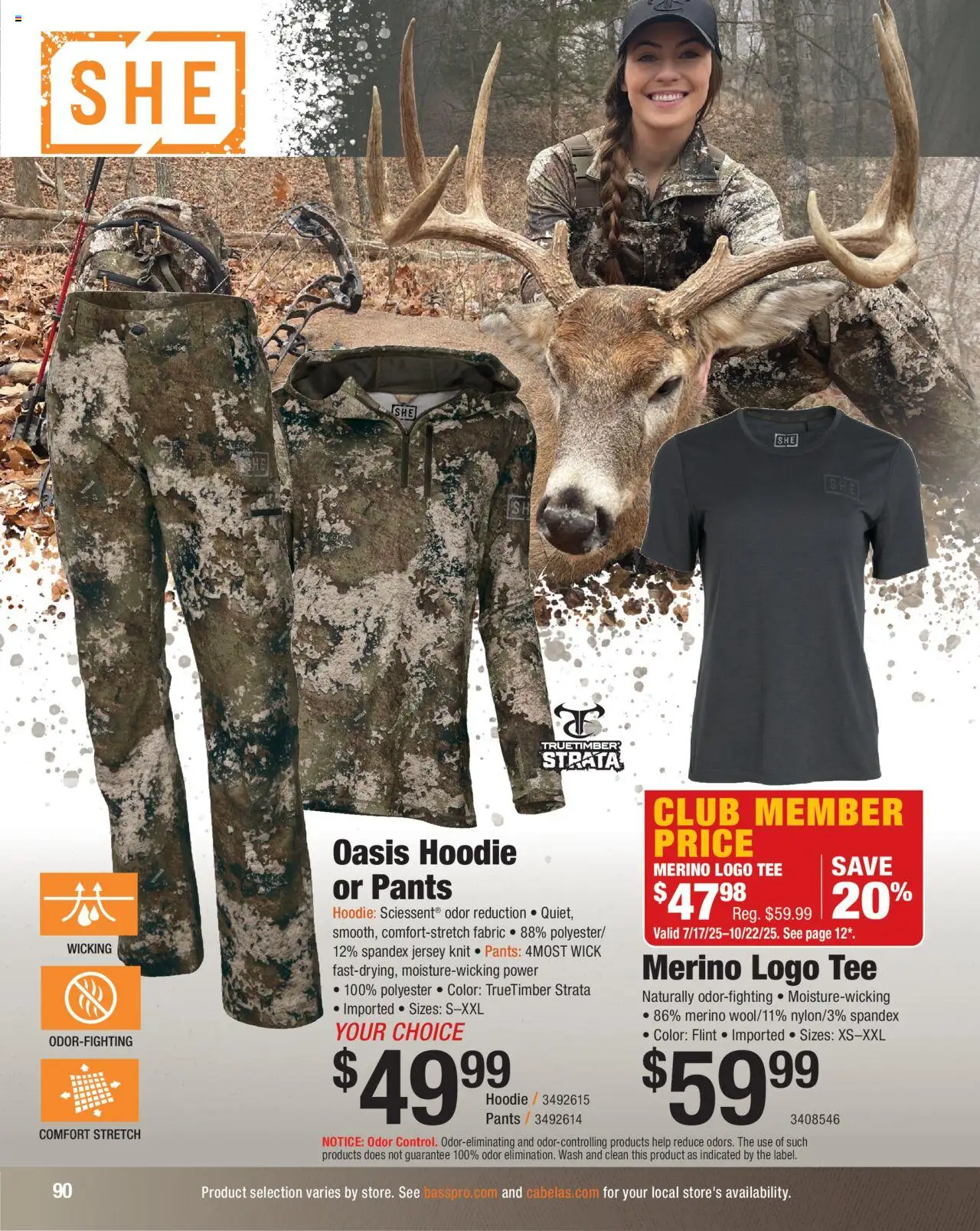 Cabela's Hunting Master 25 - valid from 11.08.2025 | Page: 90 | Products: Hoodie, Pants